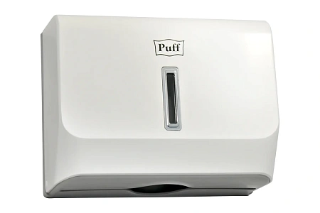 Диспенсер бум.полотенец Puff-5130 белый