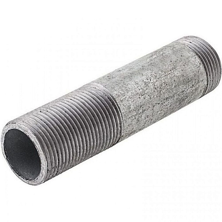 Сгон стальной оцинк 1/2"х 100