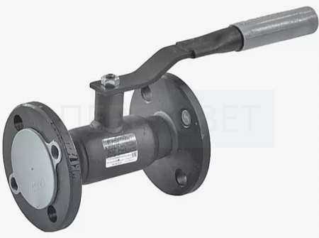 Кран шаровой стальной 11с67п Ду 50 Ру40 фл